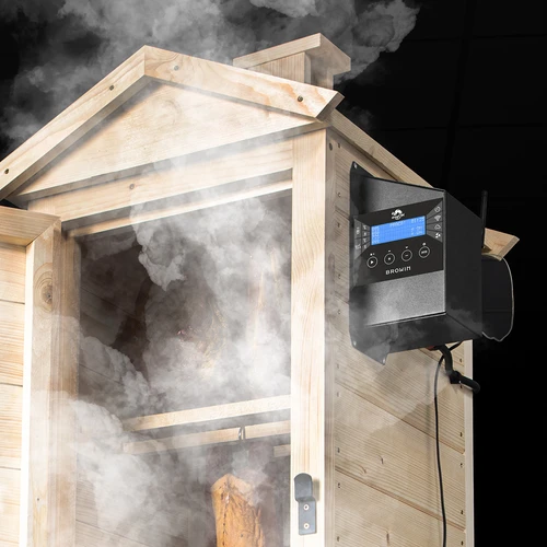 dragON set za pušnicu – IQ moduli s Wi‑Fi i generator dima JET 2 LONG s pepelnikom - 13