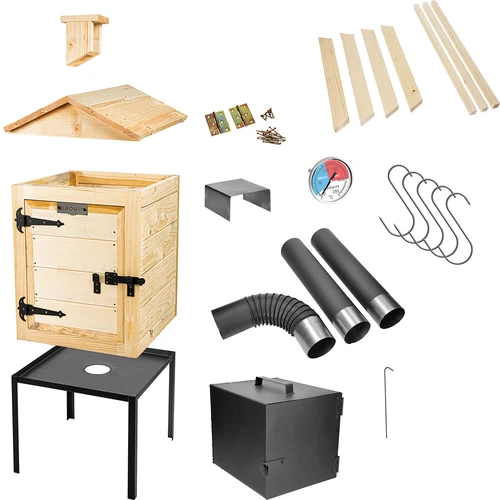 Drvena pušnica 60 cm, s ložištem