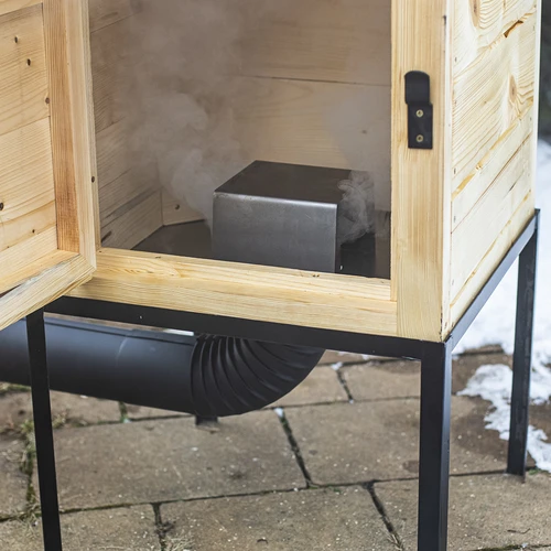 Drvena pušnica 60 cm, s ložištem - 8