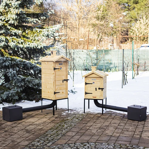 Drvena pušnica 60 cm, s ložištem - 14