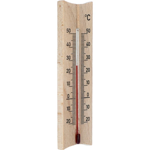 Drveni sobni termometar (-20 do +50°C), 15 cm, mix - 4
