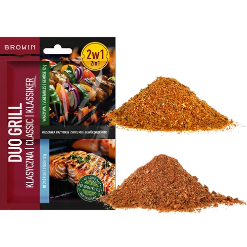 Duo Grill Klasična za ribu i povrće - mješavina začina 2 u 1, 2 x 12 g - 3