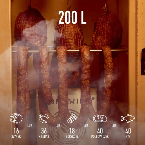 Električna pušnica dragON PLYWOOD NATURE 100E s električnim grijaćim modulom i upravljačem - 8