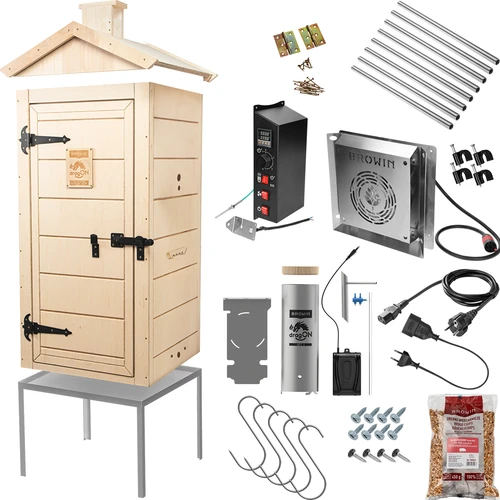 Električna pušnica dragON PLYWOOD NATURE 100E s električnim grijaćim modulom i upravljačem - 2