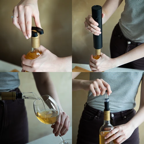 Električni vadičep s priborom za vino - 7