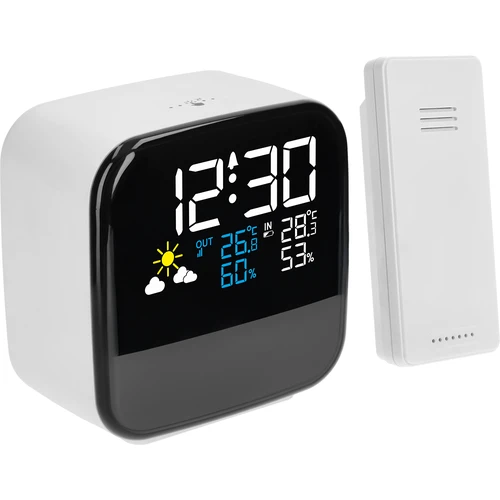 Elektronička meteorološka stanica Soens – s bežičnim senzorom, budilicom i lampicom