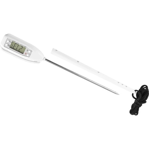Elektronički kuhinjski termometar (-50°C do +300°C) s futrolom, bijeli  - 1 