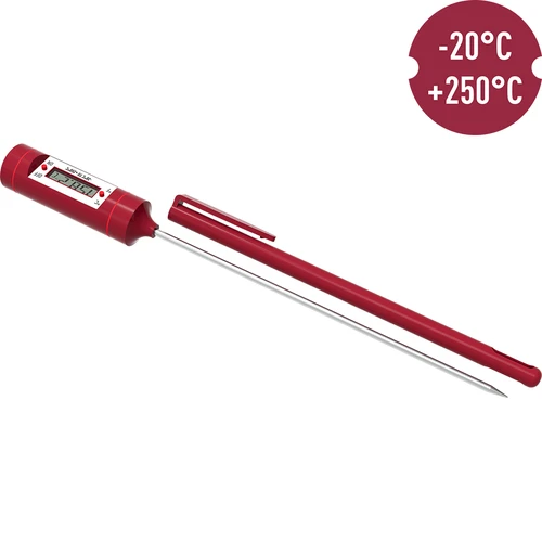 Elektronički kuhinjski termometar, LCD (-20 °C do +250 °C), crveni - 3