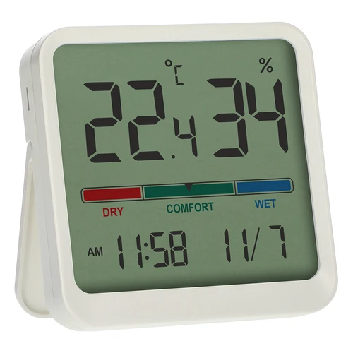 Elektronički sobni termometar, bijeli  - 1 