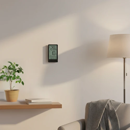 Elektronički sobni termometar marke Soens, crni - 9