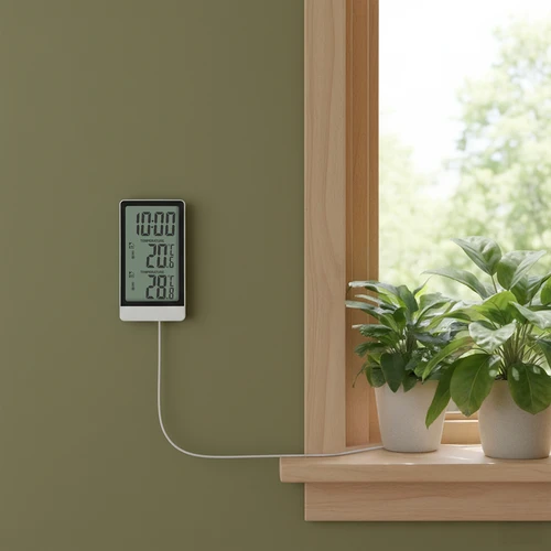 Elektronički termometar marke Soens – sa sondom, bijeli - 8