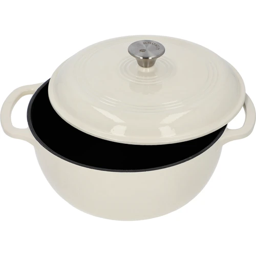 Emajlirani lijevani lonac - ecru, 5,8L - 2