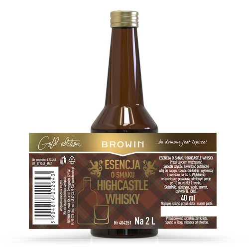 Esencija okusa Highcastle Whisky za 2 L - 40ml - 4