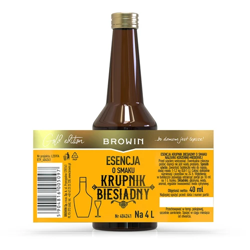 Esencija okusa - Krupnik Biesiadny za 4 L - 40 ml - 7