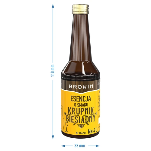 Esencija okusa - Krupnik Biesiadny za 4 L - 40 ml - 8