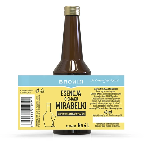 Esencija okusa mirabelke 40 ml - 4