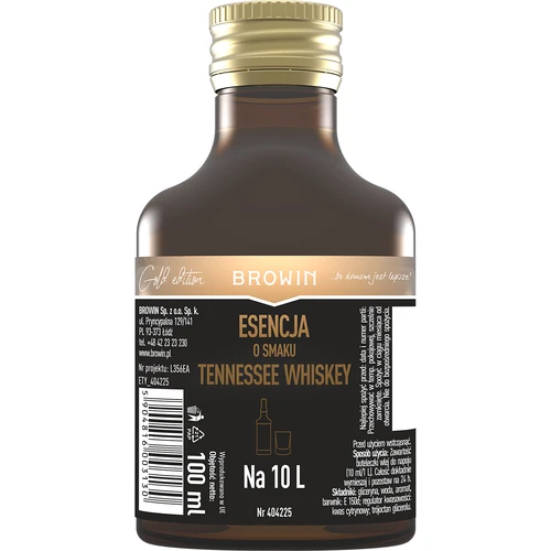 Esencija okusa Tennessee whiskey za 10 L - 100 ml  - 1 