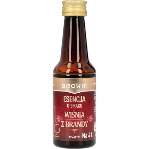 Esencija okusa Višnja s brandyjem, 40 ml - za 4 L  - 1 