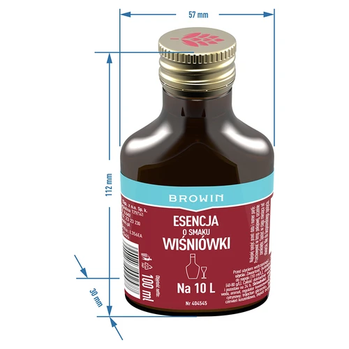 Esencija okusa višnje za 10 L - 100 ml - 5