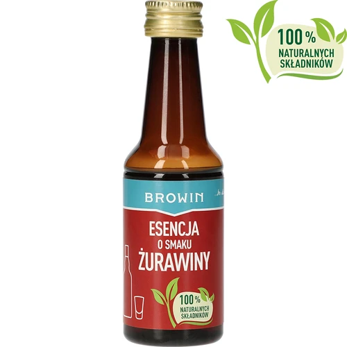Esencija s okusom brusnice za 4 L - 40 ml