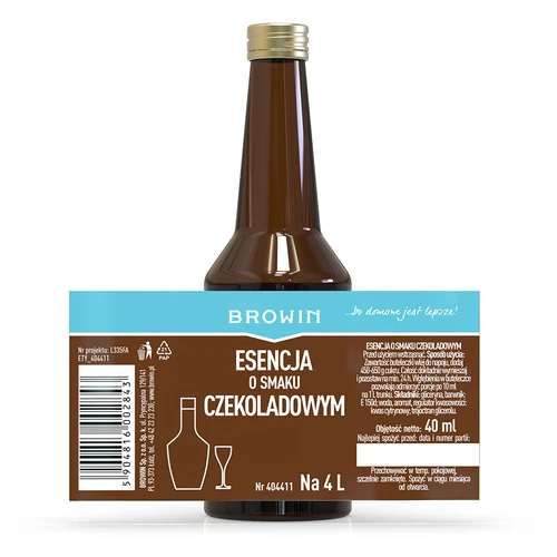Esencija s okusom čokolade za 4 L - 40 ml - 7