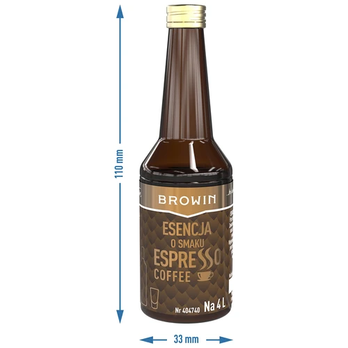 Esencija s okusom espressa, za 4 L, 40 ml - 6