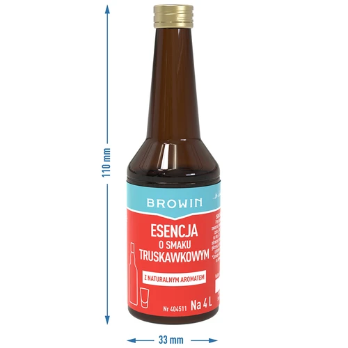 Esencija s okusom jagode, 40 ml - 6