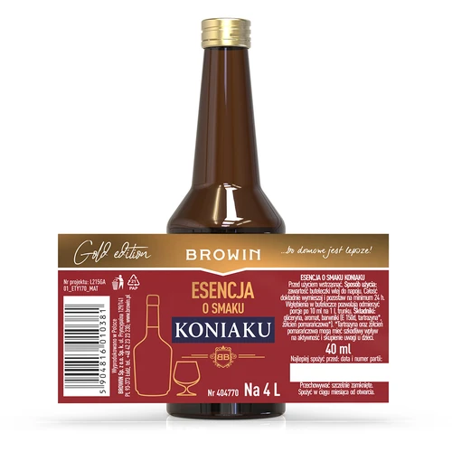 Esencija s okusom konjaka 40 ml - 3