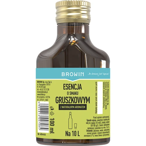 Esencija s okusom kruške - kruškov liker, zaprawka 100 ml  - 1 