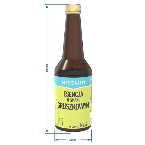 Esencija s okusom kruške - kruškov liker, zaprawka 40 ml - 7