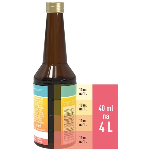 Esencija s okusom limuna i maline - 40 ml, za 4L - 5