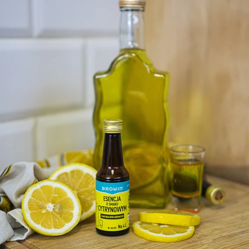 Esencija s okusom limuna s prirodnom aromom za 4 L - 40 ml - 8