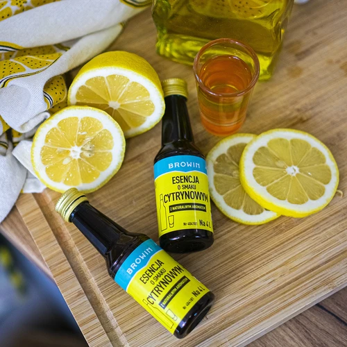 Esencija s okusom limuna s prirodnom aromom za 4 L - 40 ml - 9
