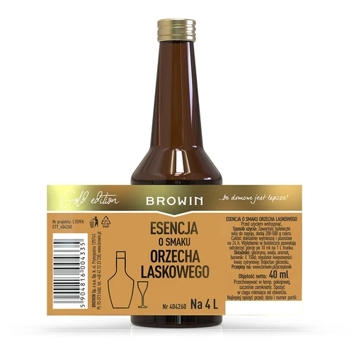 Esencija s okusom lješnjaka za 4 L - 40 ml - 7