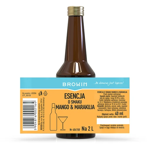 Esencija s okusom manga i marakuje za 2 L - 40ml - 5