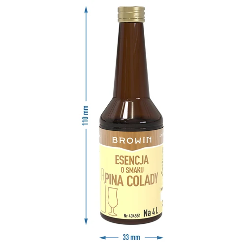 Esencija s okusom Pina Colade za 4 l - 40 ml - 8