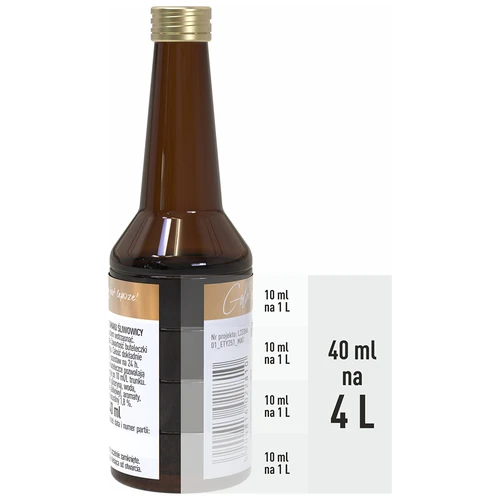 Esencija s okusom šljivovice, za 4 L, 40 ml - 5