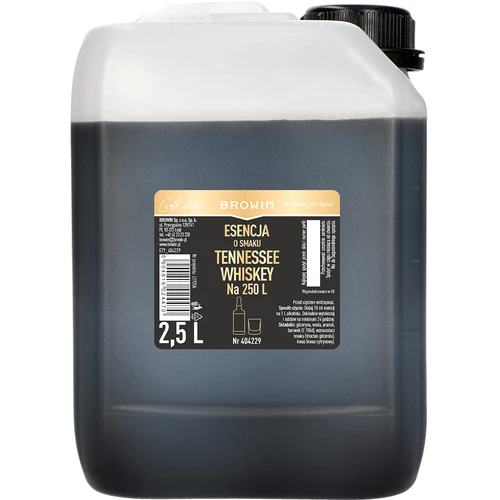 Esencija s okusom Tennessee Whiskey 2,5L, za 250L gotovog pića  - 1 