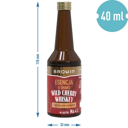 Esencija s okusom Wild Cherry Whiskey 40 ml - 6