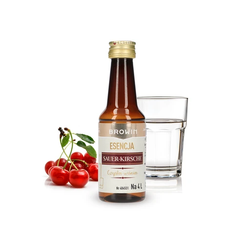 Esencija Sauer-Kirsche – Čista Višnja, 40 ml, za 4 L - 3