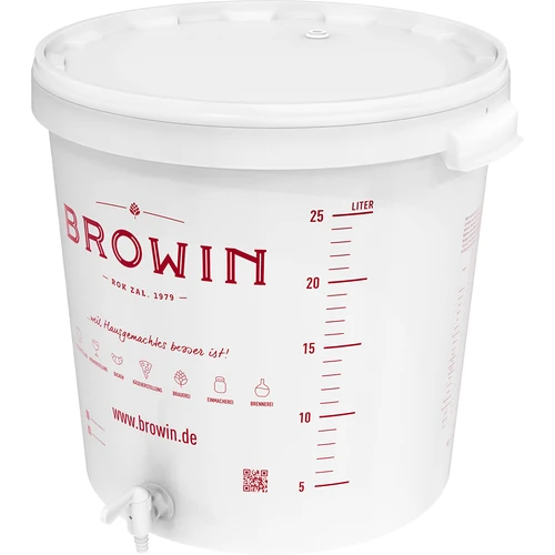 Fermentacijski spremnik 30L s poklopcem i slavinom DE - 14