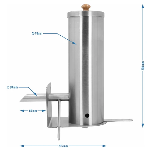 Generator dima dragON JET 4 LIGHT s funkcijom ispuštanja pepela i električnom pumpom dragON Air - 6