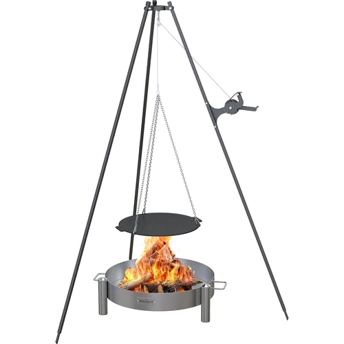 Grill tava, lijevano željezo, fi 44 cm - 12