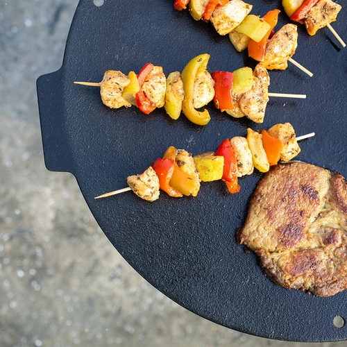 Grill tava, lijevano željezo, fi 44 cm - 16
