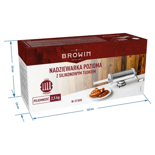 Horizontalna punilica 2,5 kg sa silikonskim klipom - 11