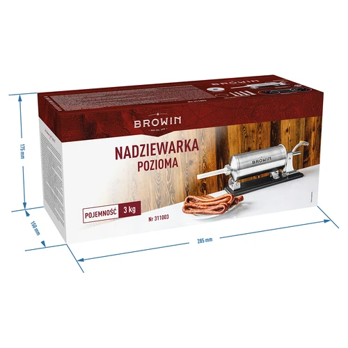 Horizontalna punilica za kobasice 3 kg - 12