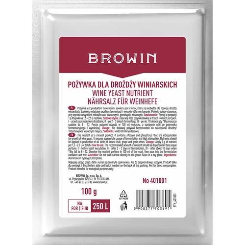 Hrana za vinske kvasce, 100 g  - 1 