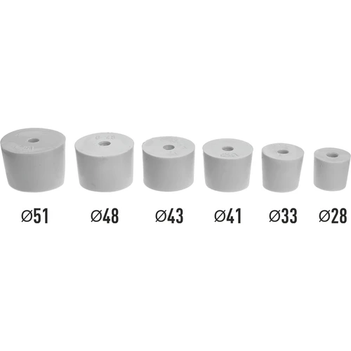 Ispitivač brtve ispod glave - 6 adaptera, 100 ml tekućine - 4