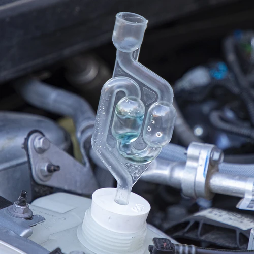 Ispitivač brtve ispod glave - 6 adaptera, 100 ml tekućine - 6