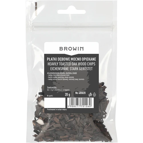 Jako tostirane hrastove pahuljice, 20g - 2